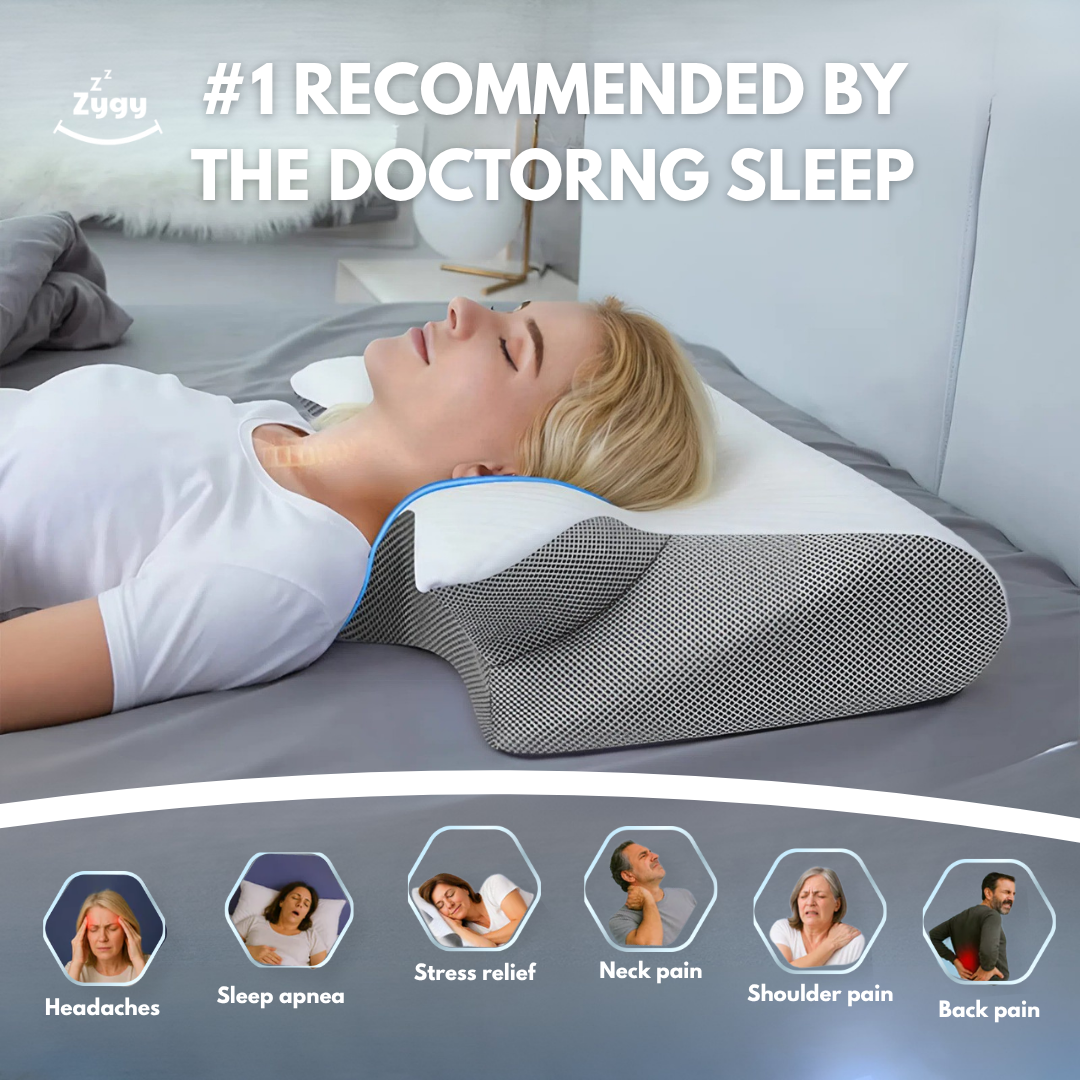 Ergonomic Butterfly Memory Foam Pillow