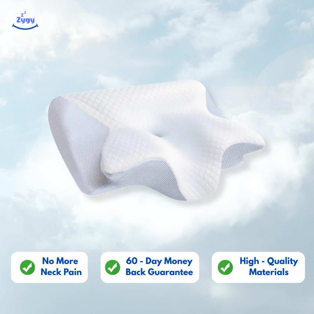 Ergonomic Butterfly Memory Foam Pillow
