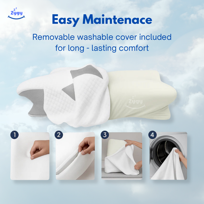 Ergonomic Butterfly Memory Foam Pillow